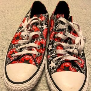 Converse - LOGO PLAY Shoes Chuck Taylor All Star RED CHUCKS